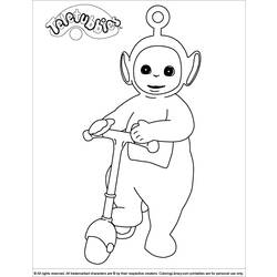 Dessin à colorier: Télétubbies (Dessins Animés) #49858 - Coloriages à Imprimer Gratuits