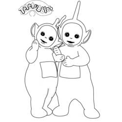 Dessin à colorier: Télétubbies (Dessins Animés) #49876 - Coloriages à Imprimer Gratuits