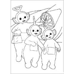 Dessin à colorier: Télétubbies (Dessins Animés) #49917 - Coloriages à Imprimer Gratuits