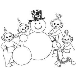 Dessin à colorier: Télétubbies (Dessins Animés) #49919 - Coloriages à Imprimer Gratuits