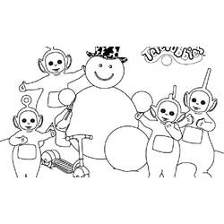 Dessin à colorier: Télétubbies (Dessins Animés) #49925 - Coloriages à Imprimer Gratuits