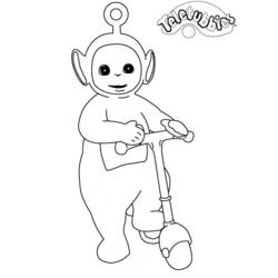 Dessin à colorier: Télétubbies (Dessins Animés) #49928 - Coloriages à Imprimer Gratuits