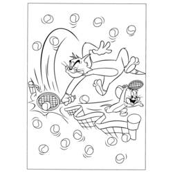 Dessin à colorier: Tom et Jerry (Dessins Animés) #24221 - Coloriages à Imprimer Gratuits