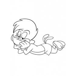 Dessin à colorier: Woody Woodpecker (Dessins Animés) #28445 - Coloriages à Imprimer Gratuits