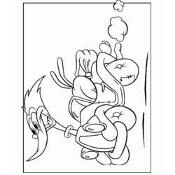 Dessin à colorier: Woody Woodpecker (Dessins Animés) #28502 - Coloriages à imprimer