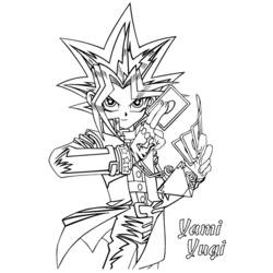 Dessin à colorier: Yu-Gi-Oh! (Dessins Animés) #52980 - Coloriages à Imprimer Gratuits