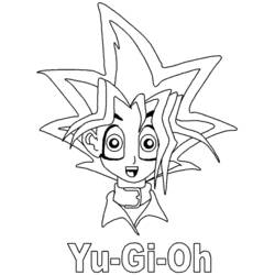 Dessin à colorier: Yu-Gi-Oh! (Dessins Animés) #53163 - Coloriages à Imprimer Gratuits