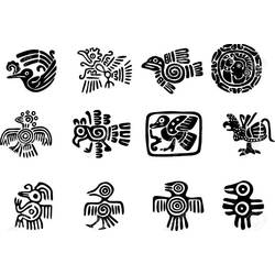 Dessin à colorier: Mythologie Aztèque (Dieux et Déesses) #111748 - Coloriages à Imprimer