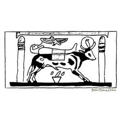Dessin à colorier: Mythologie Égyptienne (Dieux et Déesses) #111207 - Coloriages à Imprimer Gratuits