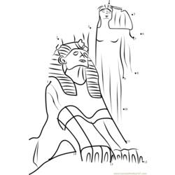 Dessin à colorier: Mythologie Égyptienne (Dieux et Déesses) #111283 - Coloriages à Imprimer Gratuits