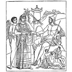 Dessin à colorier: Mythologie Grecque (Dieux et Déesses) #109690 - Coloriages à Imprimer Gratuits