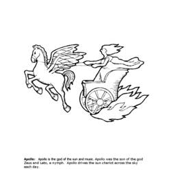 Dessin à colorier: Mythologie Grecque (Dieux et Déesses) #109796 - Coloriages à Imprimer Gratuits