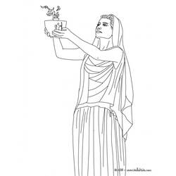 Dessin à colorier: Mythologie Grecque (Dieux et Déesses) #109831 - Coloriages à Imprimer Gratuits
