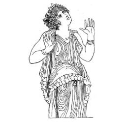 Dessin à colorier: Mythologie Grecque (Dieux et Déesses) #109856 - Coloriages à Imprimer Gratuits