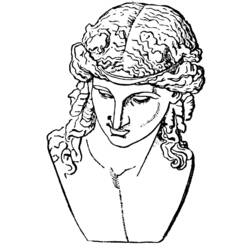 Dessin à colorier: Mythologie Grecque (Dieux et Déesses) #110008 - Coloriages à Imprimer Gratuits