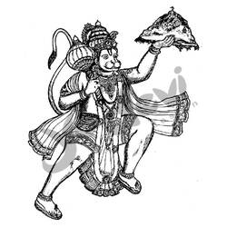 Dessin à colorier: Mythologie Hindou (Dieux et Déesses) #109351 - Coloriages à imprimer