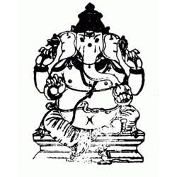 Dessin à colorier: Mythologie Hindou (Dieux et Déesses) #109493 - Coloriages à Imprimer Gratuits