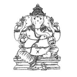 Dessin à colorier: Mythologie Hindou: Ganesh (Dieux et Déesses) #96862 - Coloriages à Imprimer Gratuits