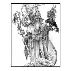 Dessin à colorier: Mythologie Nordique (Dieux et Déesses) #110563 - Coloriages à Imprimer Gratuits