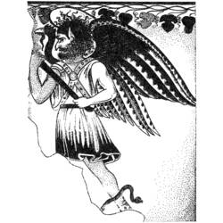 Dessin à colorier: Mythologie Romaine (Dieux et Déesses) #110223 - Coloriages à Imprimer Gratuits