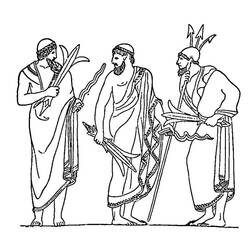Dessin à colorier: Mythologie Romaine (Dieux et Déesses) #110313 - Coloriages à Imprimer Gratuits