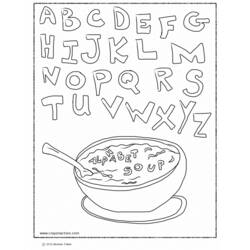 Dessin à colorier: Alphabet (Éducatifs) #124590 - Coloriages à Imprimer Gratuits