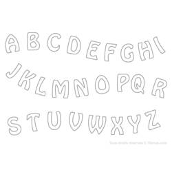 Dessin à colorier: Alphabet (Éducatifs) #124601 - Coloriages à Imprimer Gratuits