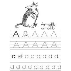 Dessin à colorier: Alphabet (Éducatifs) #124650 - Coloriages à Imprimer Gratuits