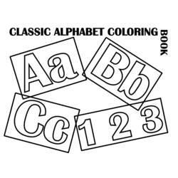 Dessin à colorier: Alphabet (Éducatifs) #124839 - Coloriages à Imprimer Gratuits