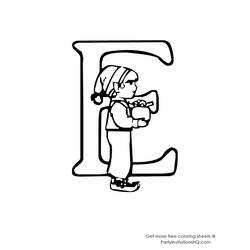 Dessin à colorier: Alphabet (Éducatifs) #124873 - Coloriages à Imprimer Gratuits