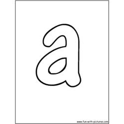 Dessin à colorier: Alphabet (Éducatifs) #125018 - Coloriages à imprimer