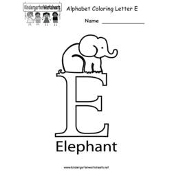 Dessin à colorier: Alphabet (Éducatifs) #125031 - Coloriages à Imprimer Gratuits