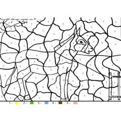 Dessin à colorier: Coloriage magique (Éducatifs) #126136 - Coloriages à Imprimer Gratuits