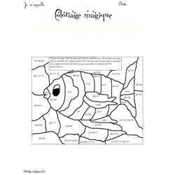 Dessin à colorier: Coloriage magique (Éducatifs) #126158 - Coloriages à Imprimer Gratuits