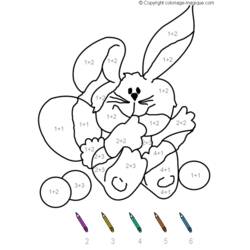 Dessin à colorier: Coloriage magique (Éducatifs) #126237 - Coloriages à Imprimer Gratuits