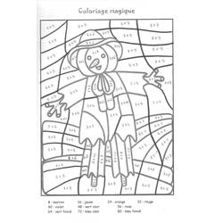 Dessin à colorier: Coloriage magique (Éducatifs) #126260 - Coloriages à Imprimer Gratuits
