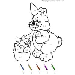 Dessin à colorier: Coloriage magique (Éducatifs) #126266 - Coloriages à Imprimer Gratuits