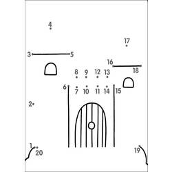 Dessin à colorier: Coloriage point à point (Éducatifs) #125862 - Coloriages à Imprimer Gratuits