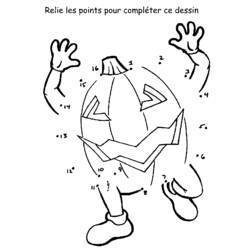 Dessin à colorier: Coloriage point à point (Éducatifs) #125993 - Coloriages à Imprimer Gratuits