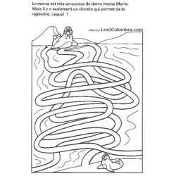 Dessin à colorier: Labyrinthes (Éducatifs) #126424 - Coloriages à Imprimer Gratuits