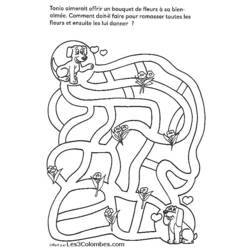 Dessin à colorier: Labyrinthes (Éducatifs) #126481 - Coloriages à Imprimer Gratuits