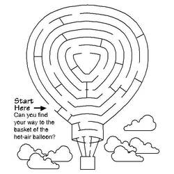 Dessin à colorier: Labyrinthes (Éducatifs) #126483 - Coloriages à Imprimer Gratuits