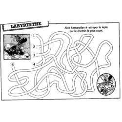 Dessin à colorier: Labyrinthes (Éducatifs) #126508 - Coloriages à Imprimer Gratuits