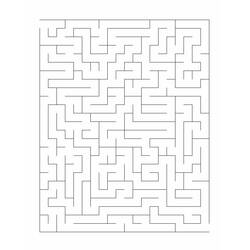 Dessin à colorier: Labyrinthes (Éducatifs) #126538 - Coloriages à Imprimer Gratuits