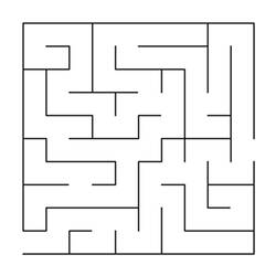 Dessin à colorier: Labyrinthes (Éducatifs) #126628 - Coloriages à Imprimer