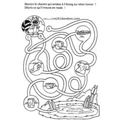 Dessin à colorier: Labyrinthes (Éducatifs) #126629 - Coloriages à Imprimer Gratuits