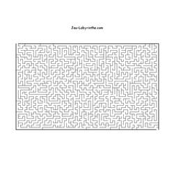 Dessin à colorier: Labyrinthes (Éducatifs) #126647 - Coloriages à imprimer