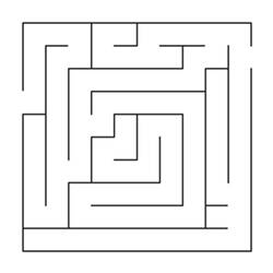 Dessin à colorier: Labyrinthes (Éducatifs) #126679 - Coloriages à imprimer