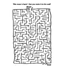 Dessin à colorier: Labyrinthes (Éducatifs) #126696 - Coloriages à Imprimer Gratuits