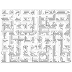 Dessin à colorier: Labyrinthes (Éducatifs) #126753 - Coloriages à Imprimer Gratuits